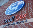 Geoff Cox sign